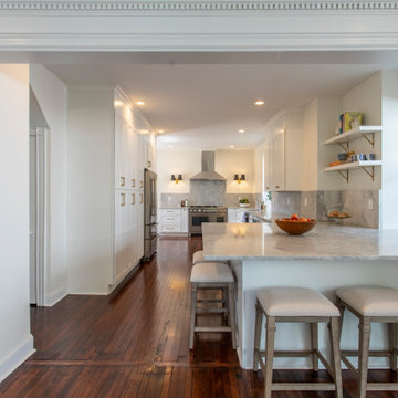 Range and Refrigerator