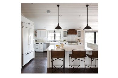 Inspiration for a farmhouse kitchen remodel in Seattle