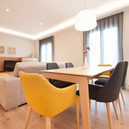 Silla del comedor del sal&oacute;n | Reforma de piso en Poblenou (Barcelona) - Dining Chairs