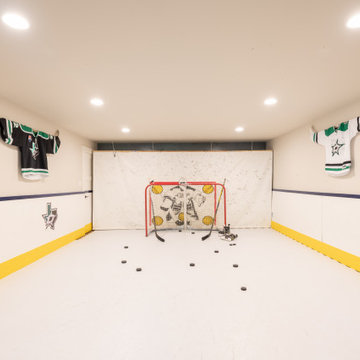 Indoor hockey rink