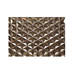 Japanese Geo Tessellation in Metallic Gold - Tile