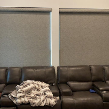 Various Motorized Roller Shades
