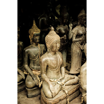 Fine Art Photograph, Buddha Statues I, Fine Art Paper Giclee