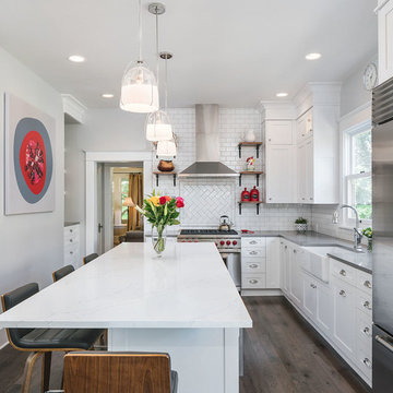 Historic Irvington Kitchen and Banquette