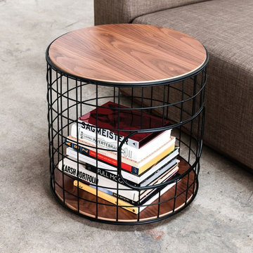 Wireframe End Table, GUS