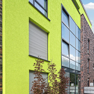 klinker putz mix fassade