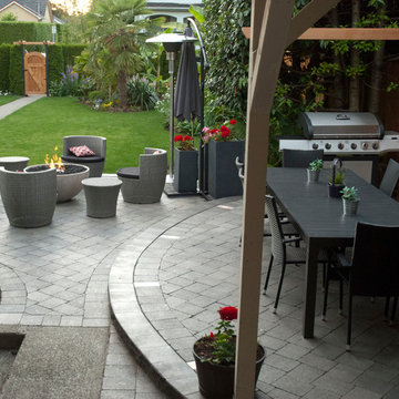 Multi-level Circular Patio