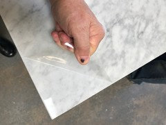 Stoneguard USA Clear Satin Marble Counter Protection Film
