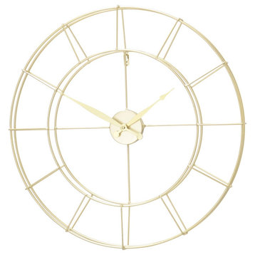 Modernist Oversized Wall Clock, 22.5 inches Wall Clock