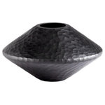 Cyan Lighting - Cyan Lighting Round Lava - 10.25 Inch Small Vase, Black Finish - Round Lava 10.25 Inch Small Vase Black *UL Approved: YES *Energy Star Qualified: n/a *ADA Certified: n/a *Number of Lights:  *Bulb Included:No *Bulb Type:No *Finish Type:Black