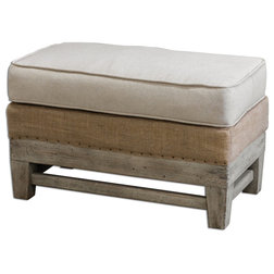 Farmhouse Footstools And Ottomans by GwG Outlet