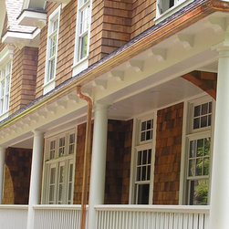 K-Style copper gutter installation - 1 - Roofing And Gutters