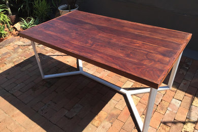 Dining Table / Teak & Steel