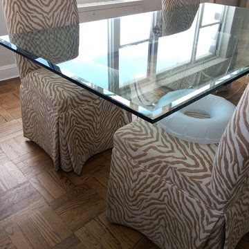 Glass table tops
