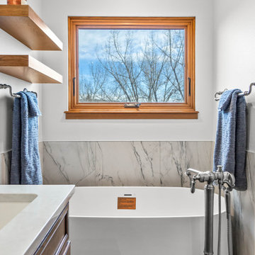 Blue Sage Bathroom Remodel, Littleton