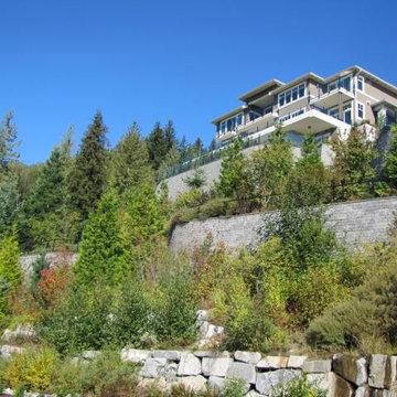West Vancouver Engineered Walls & Landscape