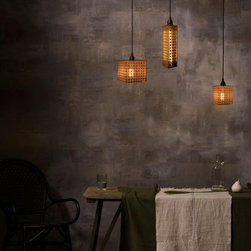 Moroccan Gold Leaf Pendant Cluster - Pendant Lighting