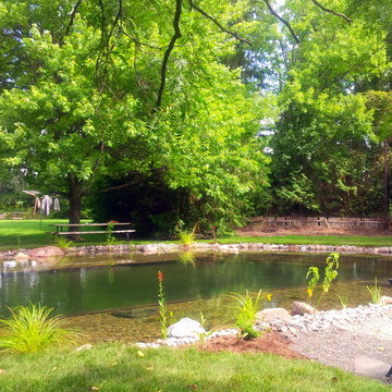 Telford natural swim pond