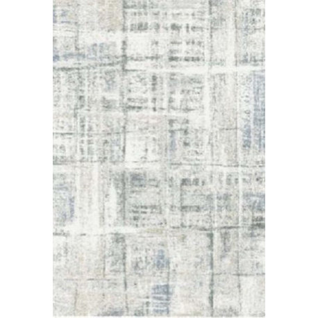 Mehari Beige/Gray/Blue Area Rug, 2'x3.11'