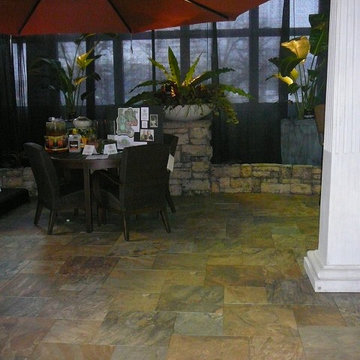 Tile flooring