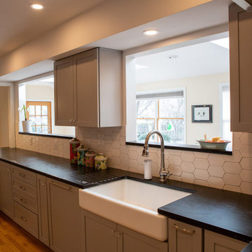 Noire Slate/Soapstone Kitchen Countertop