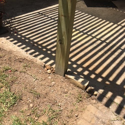 Pergola Posts Repairs - Pergolas