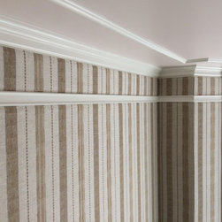 Breakfast room - Striped upholstery fabric - Upholstery Fabric