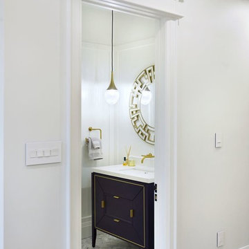 Contemporary Powder Room