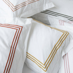 Hotel 3-Line Stitch 220 Thread Count Percale - Pillowcases And Shams
