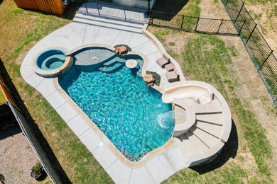 Inspiration for a pool remodel in Dallas