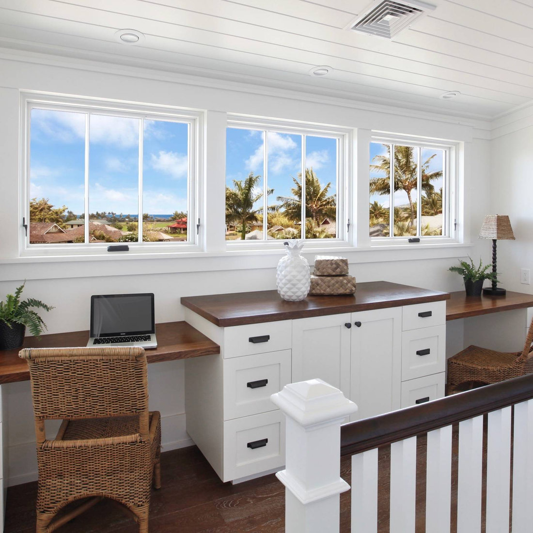 Tropical Home Office