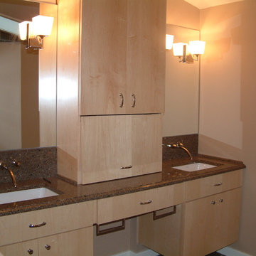 Master bath and bedroom remodel