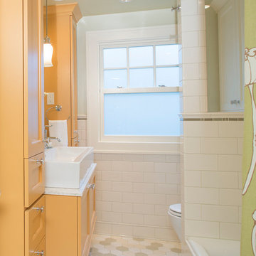 Small Hall Bathroom Remodel in NE Portland, Irvington Neighborhood
