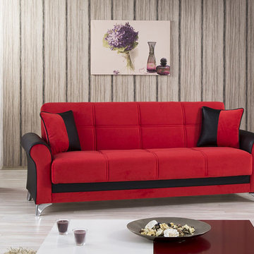 Urban Style Sofa Bed | Truva Red