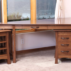 La Jolla Custom Desk - Desks And Hutches