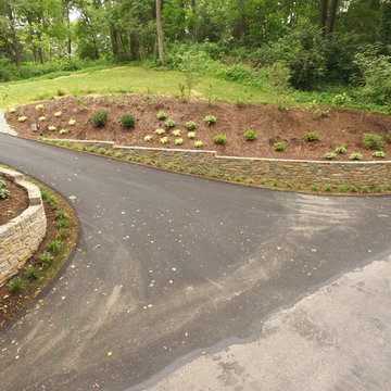 Driveway Entrance Landscape Renovation
