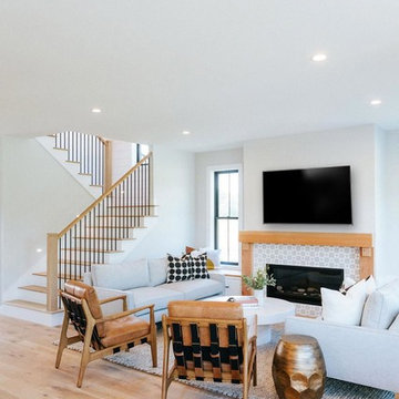 Riverfront Drive Transitional Farmhouse