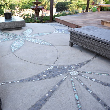 Encinitas Sacred Geometry Patio
