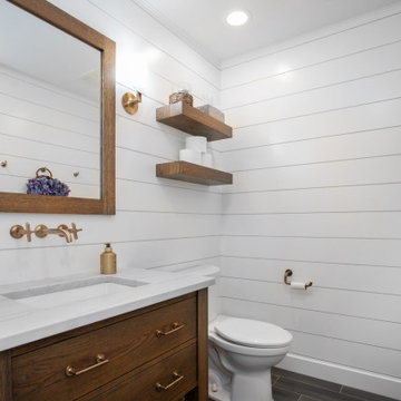 Sensational Shiplap Bathroom