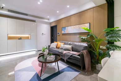 Minimalist home design photo in Toronto