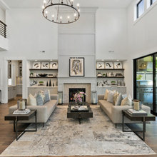 living room fireplace