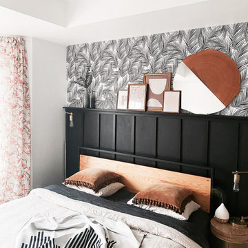 Modern Bohemian Bedroom Interior