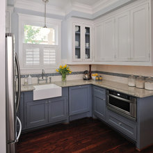 cabinet color down low!