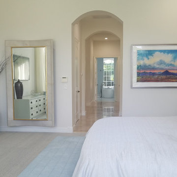Mirasol Master Suite From bedroom to bath