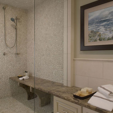 Custom Home Design, Master Bathroom and Shower