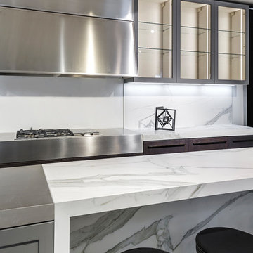 Scavolini Showroom - Estatuario Sintered Stone 12mm Honed