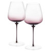 Black Swan Crystal White Wine Glasses 17.8 oz, Set of 2