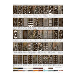 Parasoleil patterns - Wall Panels