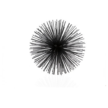 Erizo Spiked Medium Black Sphere