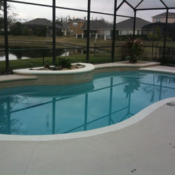 Pool deck remodel - Hot Tub And Pool Supplies
